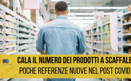 Cala il numero dei prodotti a scaffale: poche referenze nuove nel post Covid