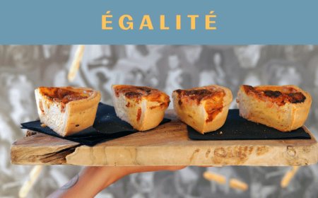 Con il nuovo menu Égalité porta a Milano la tradizione delle quiches e torte salate