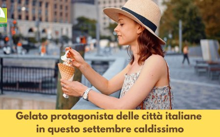 Gelato protagonista delle città italiane in questo settembre caldissimo