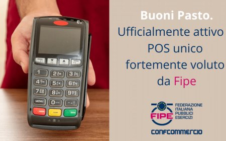 Buoni Pasto: ufficialmente attivo il POS unico fortemente voluto da Fipe