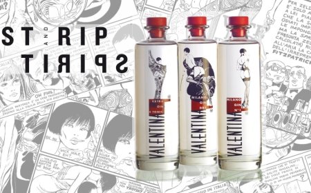 Strip and Spirit omaggia il fumetto italiano di Crepax con tre gin a tema "Valentina"