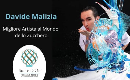 Davide Malizia: intervista sul Sucre D'Or e il futuro dello zucchero artistico