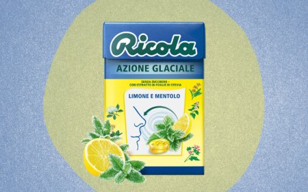 Ricola: arriva il nuovo gusto Azione Glaciale Limone e Mentolo