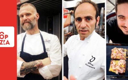 50 Top Pizza annuncia le 20 Migliori Pizze in Viaggio in Italia - da taglio e asporto