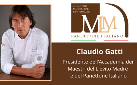 Claudio Gatti alla guida dell'Accademia dei Maestri del Lievito Madre e Panettone Italiano