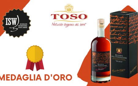Toso: medaglia d'oro per "Nurin" Riserva del Fondatore