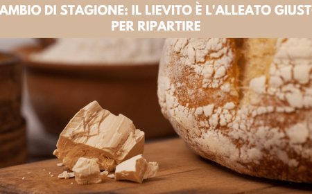 Cambio di stagione: il lievito è l'alleato giusto per ripartire