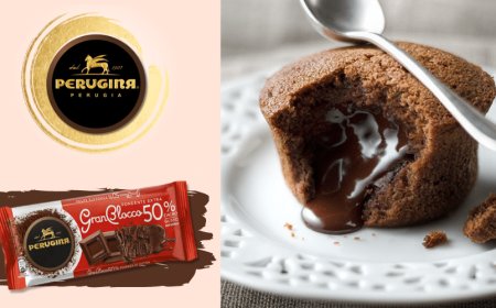 Il Tortino con cuore fondente scalda l'autunno. Dalla Scuola del Cioccolato Perugina