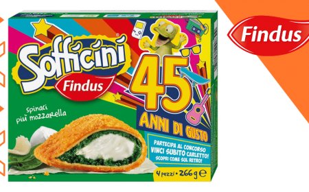 Sofficini Findus dà il via alla consumer promo "45 Anni di Gusto"