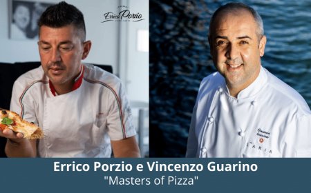 Vincenzo Guarino con Errico Porzio per una pizza a 4 mani al Mandarin Oriental di Como