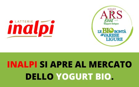 Inalpi si apre al mercato degli yogurt bio con la Ars Food di Varese Ligure