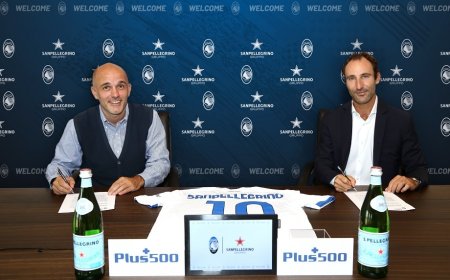 Sanpellegrino partner dell'Atalanta Bergamasca Calcio
