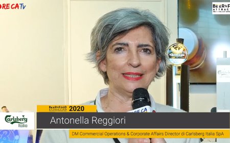 Horecatv.it. Intervista a Beer&Food Attraction ad Antonella Reggiori di Carlsberg Italia SpA