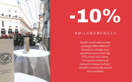 Biffi Ristorante in Galleria contro il Coronavirus: sconti per invogliare la socialità