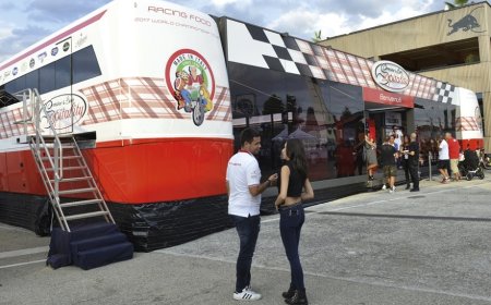 La piadina nel mondo con la MotoGP