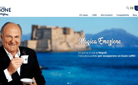 È online il nuovo sito di Caffè Borbone