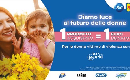 MD con Procter & Gamble per un'iniziativa a sostegno delle donne vittime di violenza