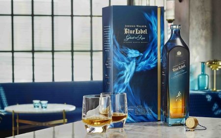 Arriva Johnnie Walker Blue Label Ghost and Rare Glenury Royal