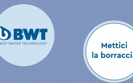 BWT avvia un progetto per incentivare l'uso della borraccia