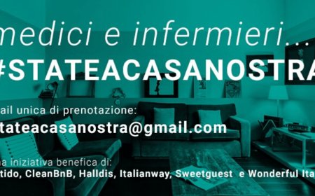 #StateACasaNostra: dal mondo degli affitti brevi un'iniziativa di solidarietà per medici e infermieri