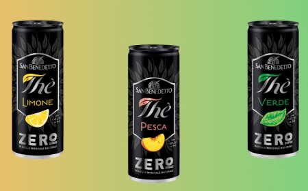Le nuove lattine sleek San Benedetto Thè Zero
