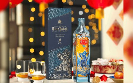 Johnnie Walker celebra il Capodanno Cinese con una bottiglia artistica in edizione limitata