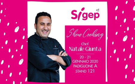 Natale Giunta presenta a Sigep 2020 il suo tiramisù sferificato