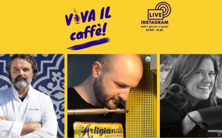 Proseguono gli appuntamenti con il format online "Viva il caffè" di Francesco Sanapo