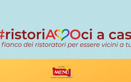 Da Menù parte la rete di solidarietà #ristoriAMOci a casa