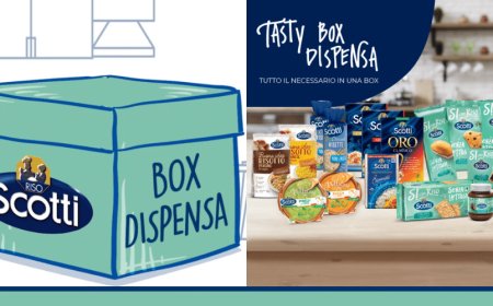 Tasty Box Dispensa: l'idea di Riso Scotti per restare a casa con gusto