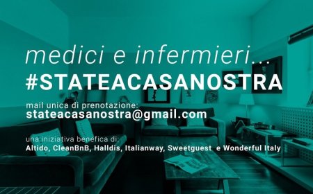 #StateACasaNostra: la solidarietà dei gestori di affitti brevi per medici e infermieri