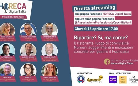 APCI: al via i talk dedicati alla ripartenza del settore ristorazione