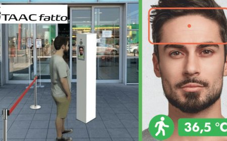 TAACfatto®: per i locali arriva la colonnina scanner per misurare la febbre