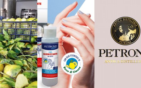 Antica Distilleria Petrone lancia il gel igienizzante Petrone Clean