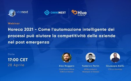 Hive Ho.Re.Ca.: un webinar per scoprire come automatizzare i processi della propria attività