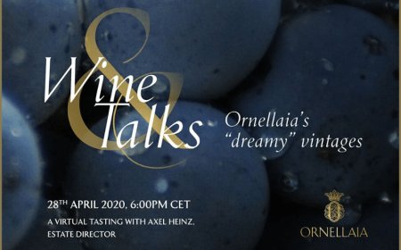 Ornellaia Wine & Talks: oggi l'ultimo appuntamento Instagram Live