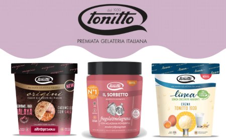 I nuovi sorbetti e gelati per l'estate 2020 di Tonitto