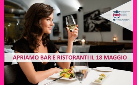 "Apriamo Bar e Ristoranti il 18 Maggio": la richiesta di Fipe al Governo