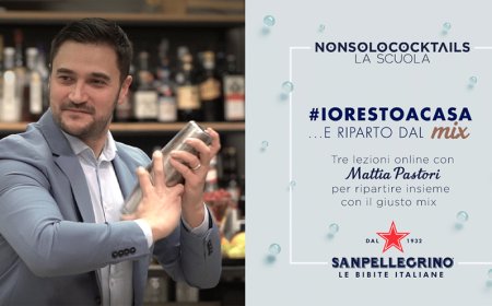 Al via il webinar dedicato alla mixology di Bibite Sanpellegrino e Mattia Pastori