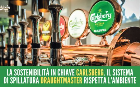 La sostenibilità in chiave Carlsberg. Il sistema di spillatura DraughtMaster rispetta l'ambiente