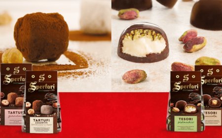 Sperlari entra nel mondo del cioccolato e nascono così le sue nuove praline