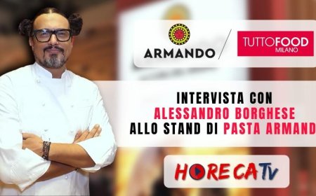 HorecaTV a TUTTOFOOD. Intervista con Alessandro Borghese allo stand Pasta Armando