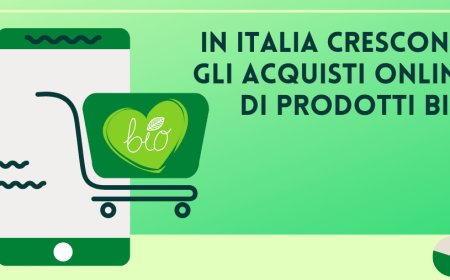 In Italia crescono gli acquisti online di prodotti bio