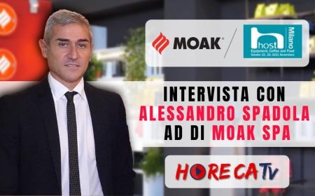 HorecaTV a Host 2021. Intervista con Alessandro Spadola di MOAK SpA