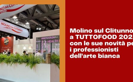 Molino sul Clitunno a TUTTOFOOD 2021 con le sue novità per i professionisti dell'arte bianca