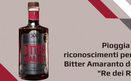 Pioggia di riconoscimenti per il Bitter Amaranto del "Re dei Re"