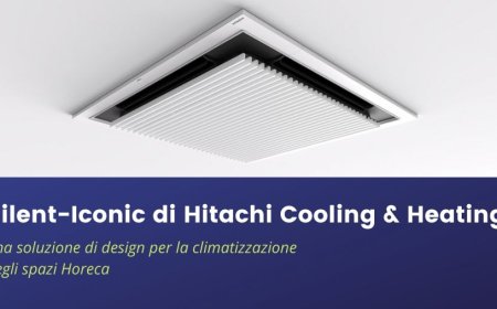 Silent-Iconic di Hitachi Cooling & Heating: una soluzione di design per la climatizzazione degli spazi Horeca