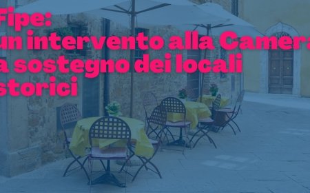 Fipe: un intervento alla Camera a sostegno dei locali storici