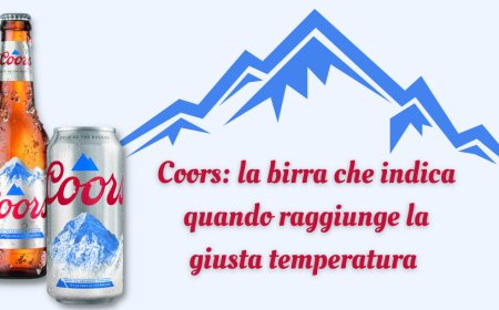Coors: la birra che indica quando raggiunge la giusta temperatura