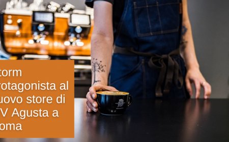 Storm protagonista al nuovo store di MV Agusta a Roma